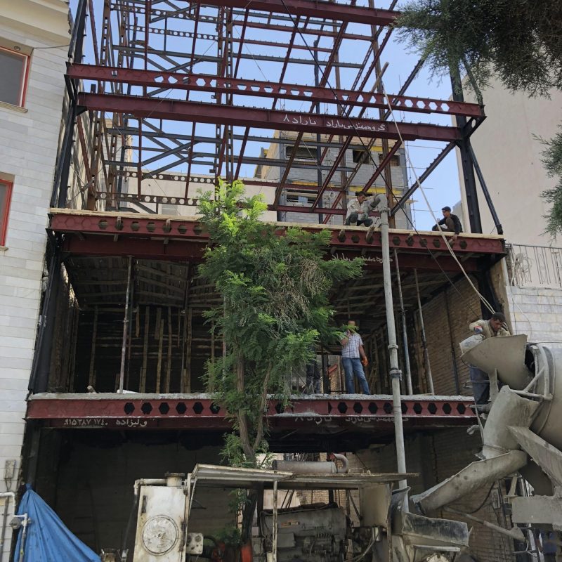 اجرای اسکلت